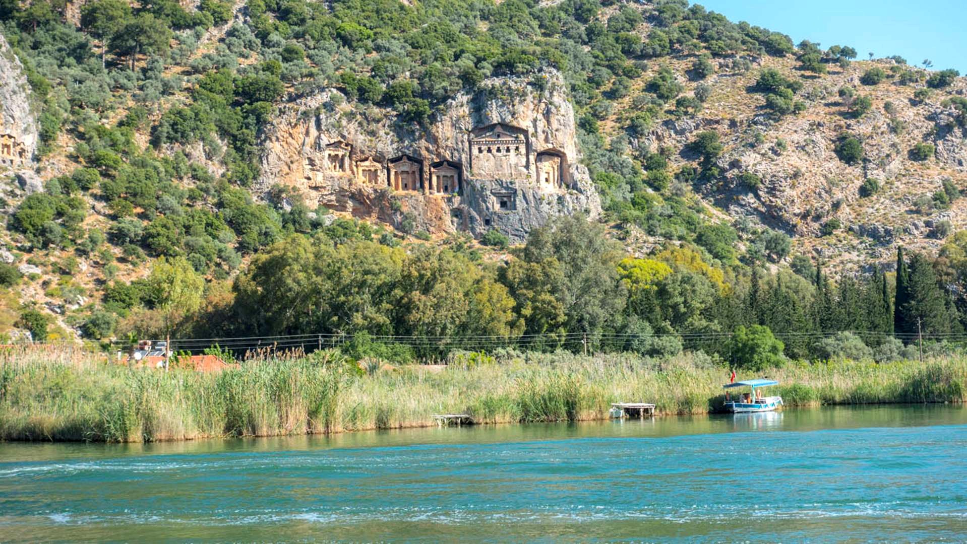Dalyan Pension bahçe